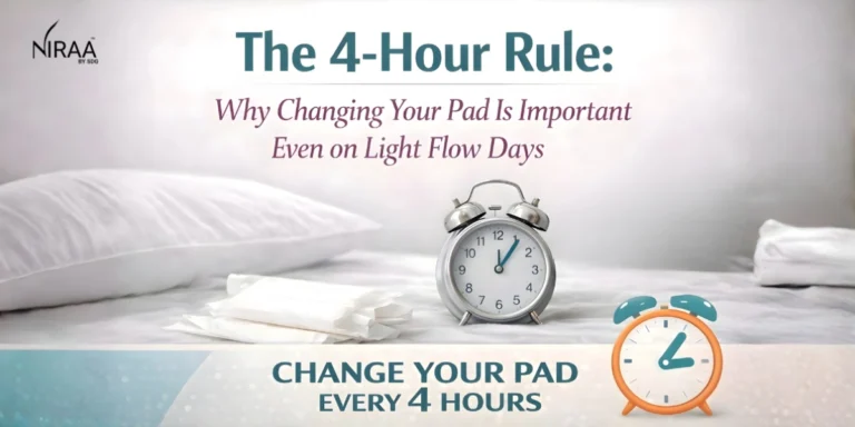 4-hour rules for sanitary pads