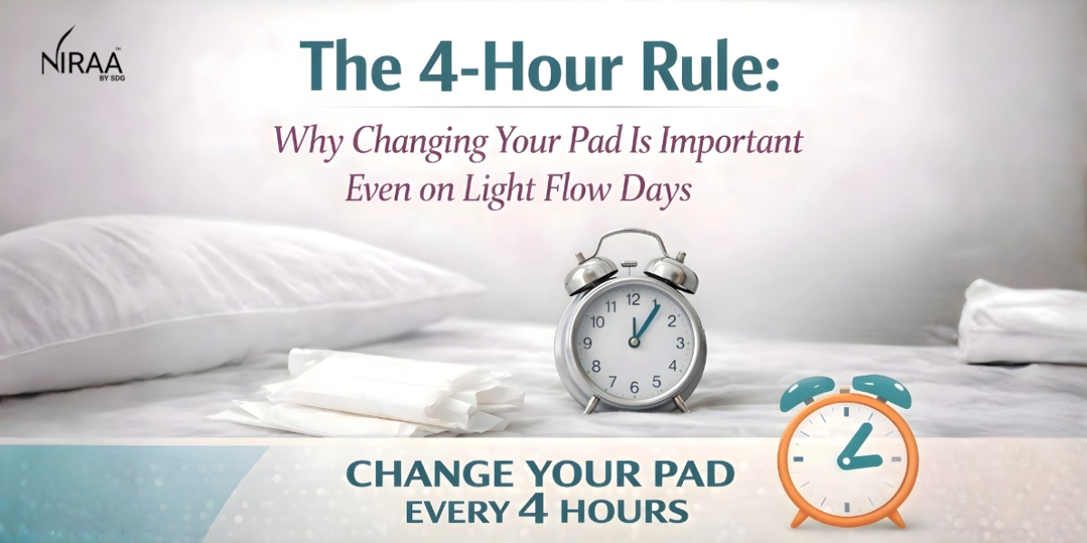 4-hour rules for sanitary pads