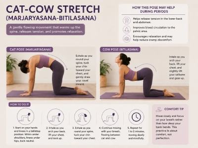 cat-cow stretch-marjaryasana-bitilasana