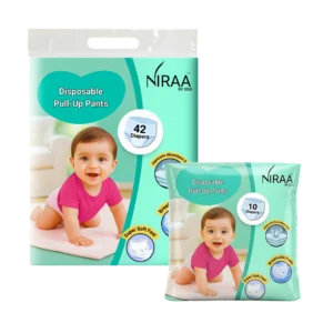 Disposable Pull-Up Pants Baby Diaper | Size - M