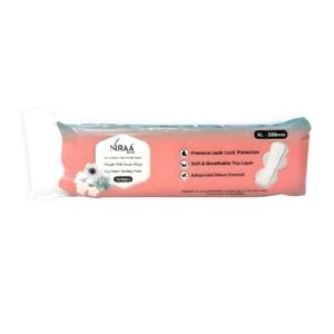 niraa double wings straight pads