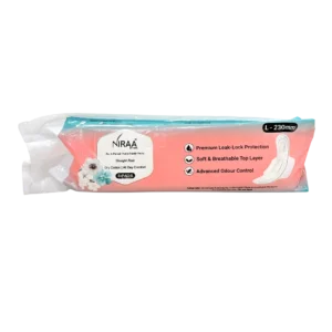 niraa straight pads l size
