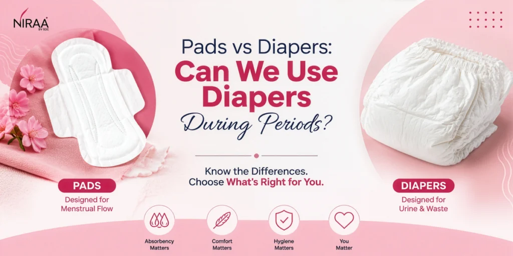 pads vs diaper for periods