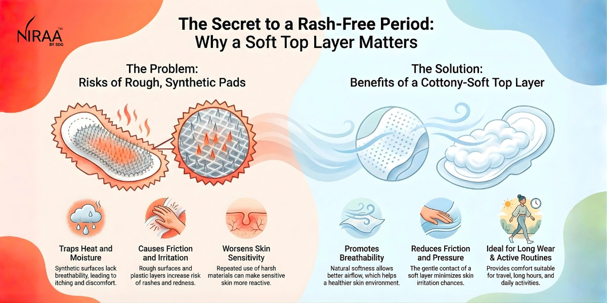 problem solution rashfree period