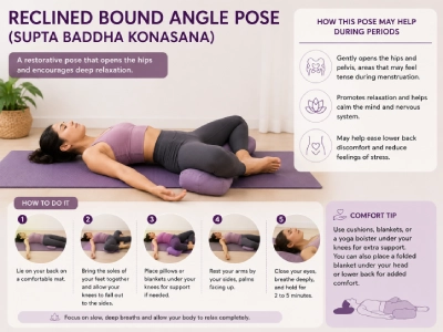 reclined bound angle pose-supta baddha konasana