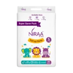 Premium Disposable Pull-Up Pants Baby Diaper | Size - S | 60 Diapers