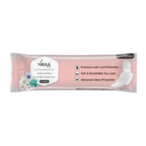 Straight Sanitary Pads - 6 Pads | L (230mm)